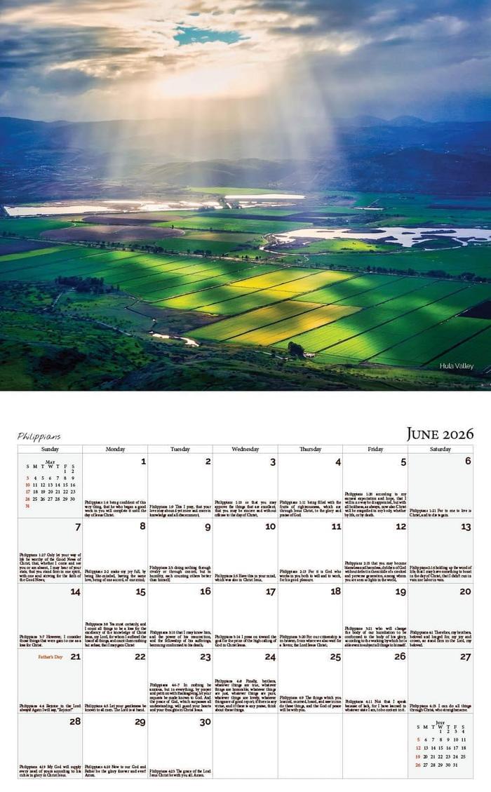 2026 Calendar Preview