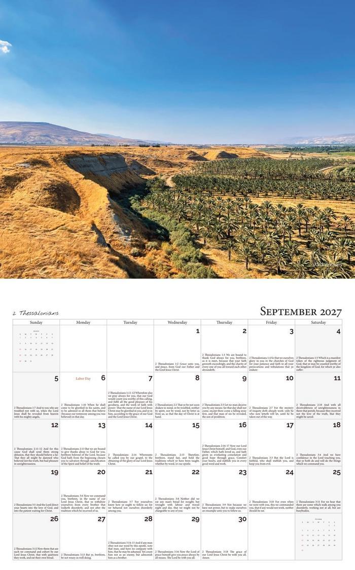 2027 Calendar Preview - September